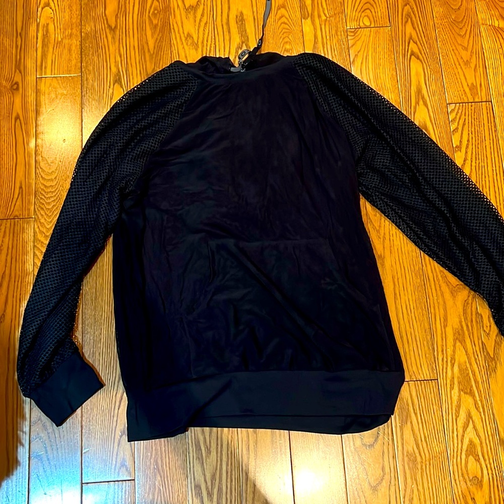 Koral mesh long sleeve hoodie in perfect condition
